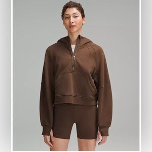 NWOT Lululemon Scuba Oversized Half Zip Hoodie